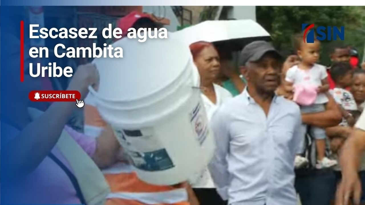 Escasez de agua en Cambita