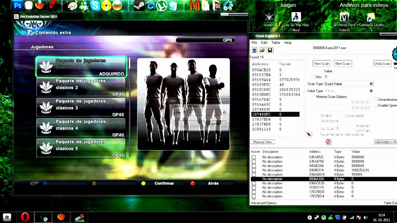 Pes 2011 - Como hackear tu ''GP'' [TUTORIAL] [HD]