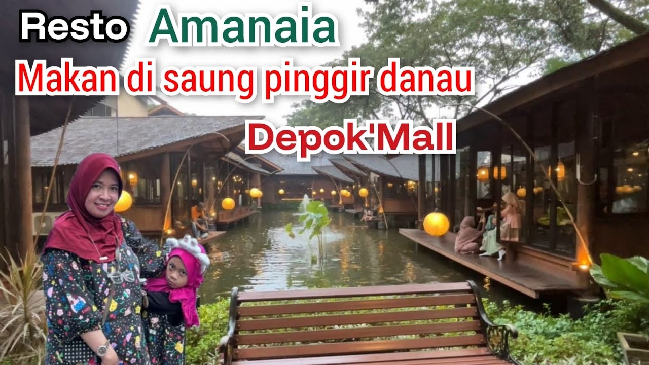 MAKAN DI SAUNG PINGGIR DANAU DAN ADA DI TENGAH KOTA ❗❗ RESTO 