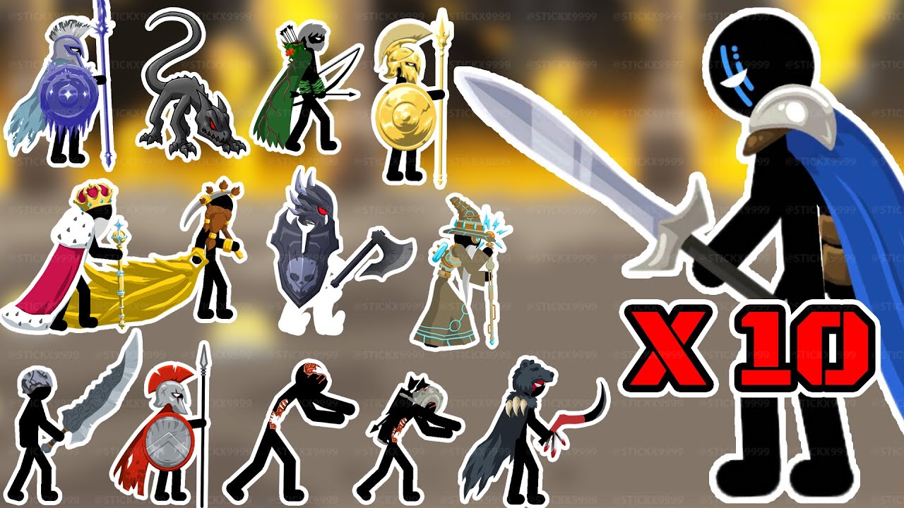 Defiance in the Face of Doom! Can 10 Young Xiphos Survive 16 Armies? STICK WAR SAGA HACK 💥Stickx9999
