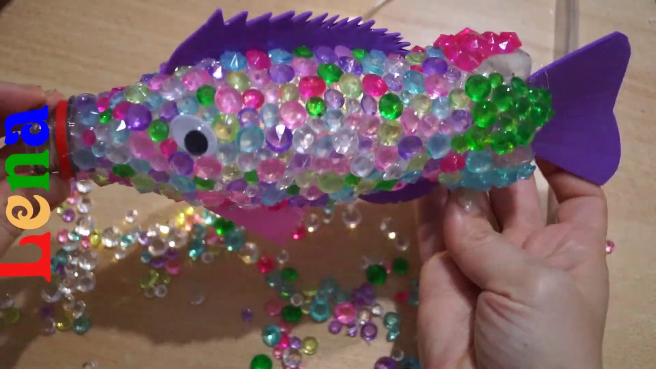 Fisch Laterne basteln (regenfest) 𝗺𝗶𝘁 𝗟𝗲𝗻𝗮🐟 how to make fish lantern 🐟 фонарь из пластиковой бутылки