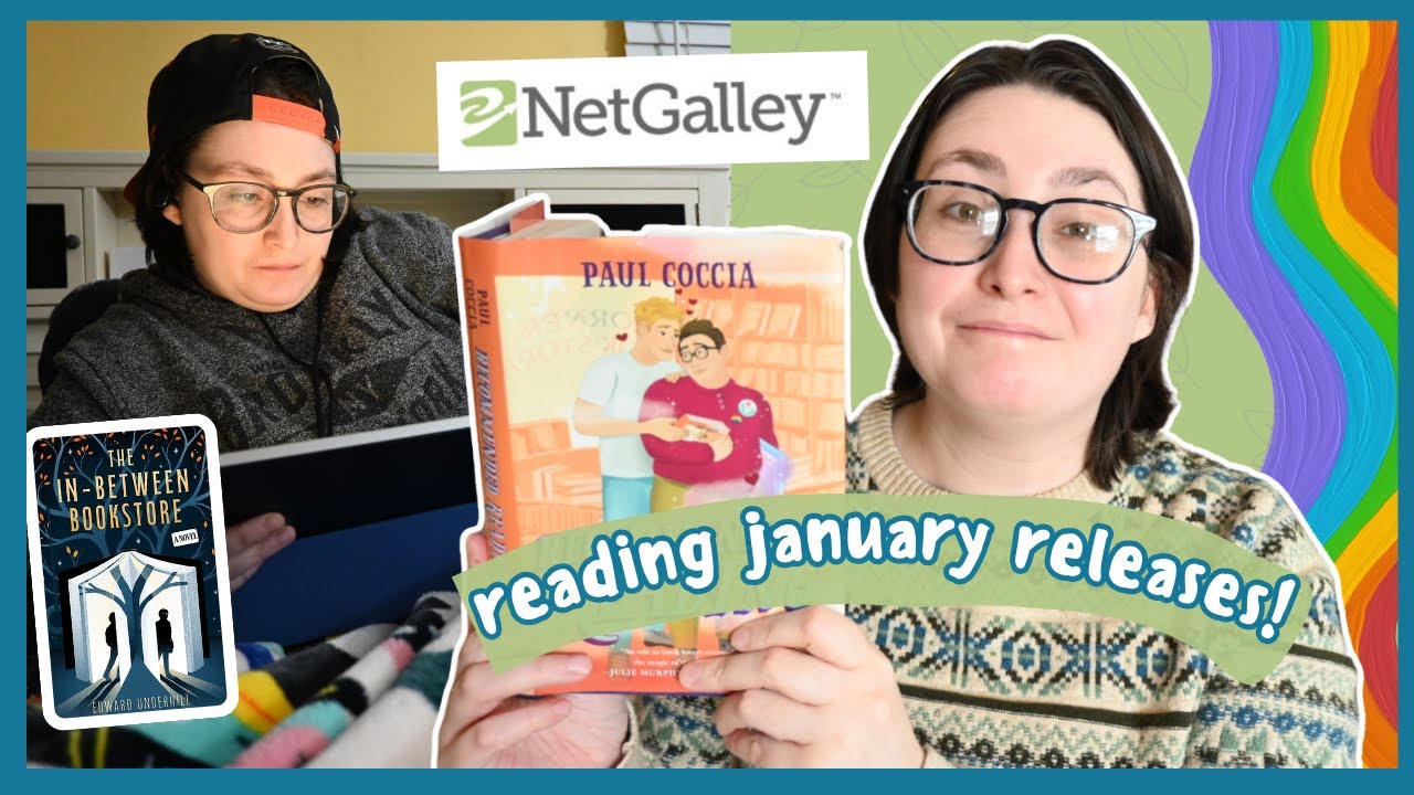 reading my most anticipated queer books for january 2025! 📚🏳️&zwj;🌈  | netgalley arcs reading vlog