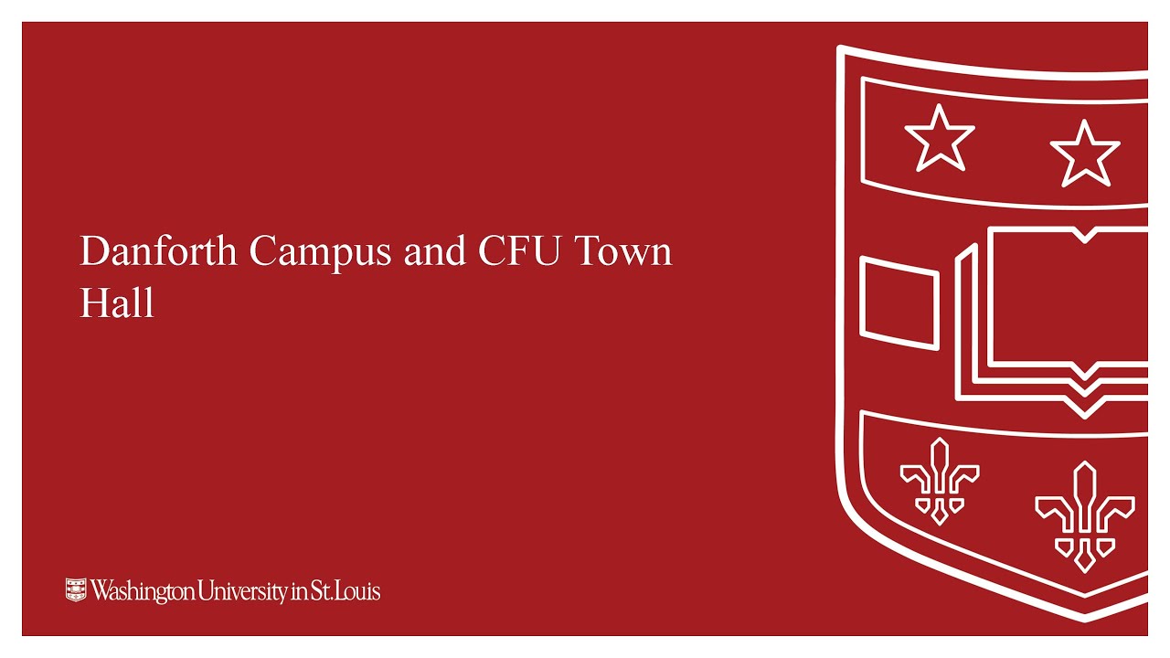 Danforth Staff Town Hall