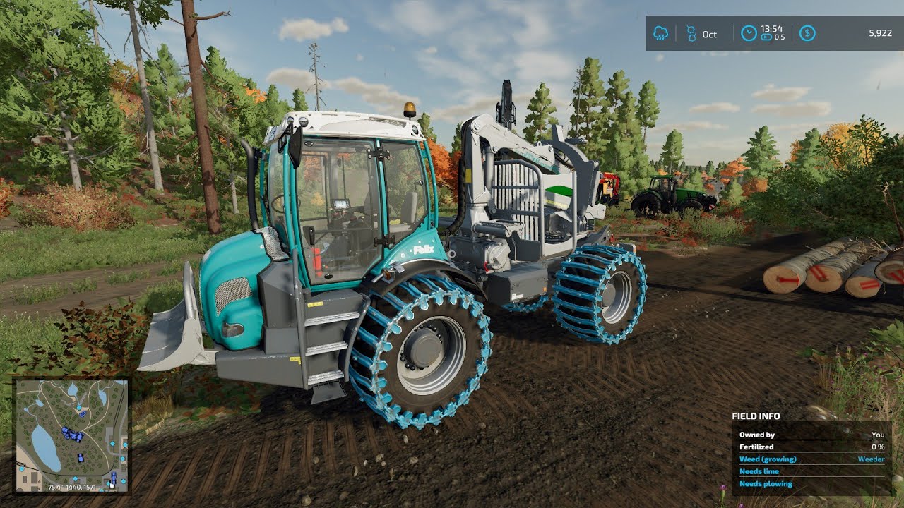 FS22 Platinum DLC PFANZELT FELIX Skidder