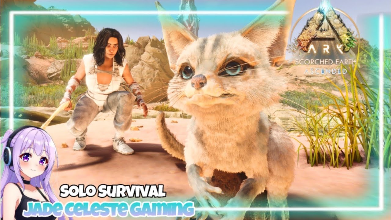 Taming a Little Buddy with a BOOMERANG! Ark Ascended Scorched Earth (Ep1)