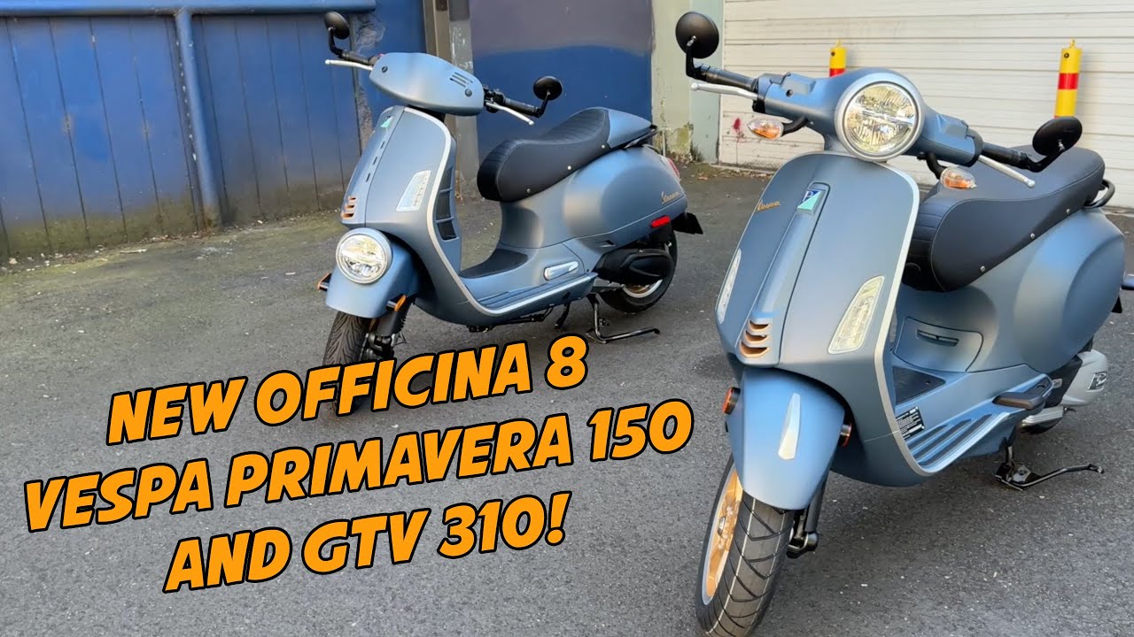 New Limited Edition Vespa 