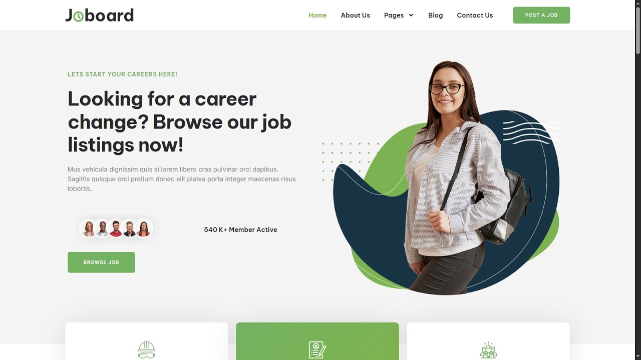 Joboard Joblisting Template