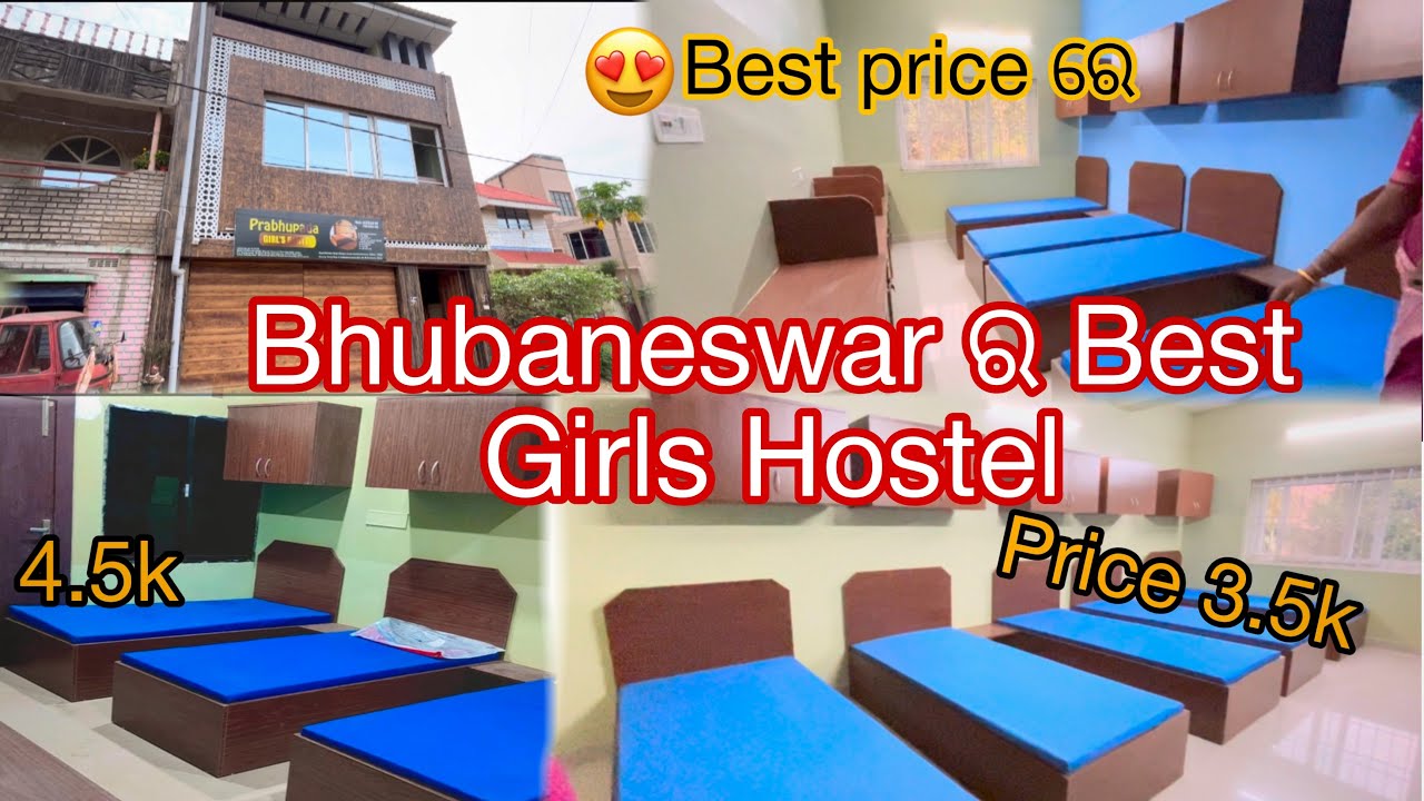 Bhubaneswar ର Best Girl’s Hostel 👧🏻 starting Price 3.5k