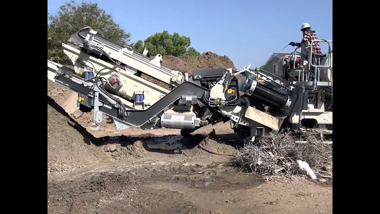 Astec J20 CC crushing 2” minus recycle