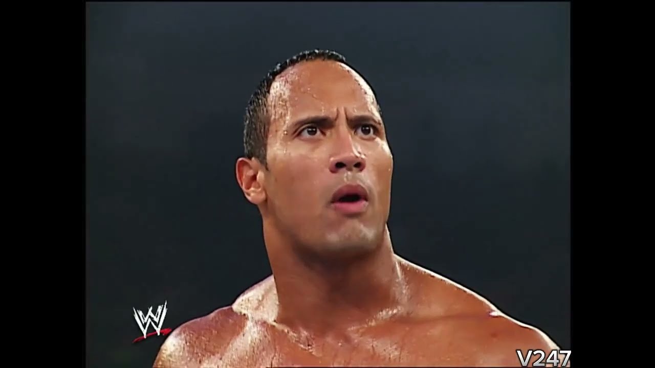 The Undertaker vs The Rock vs Kurt Angle Vengeance 2002 Highlights