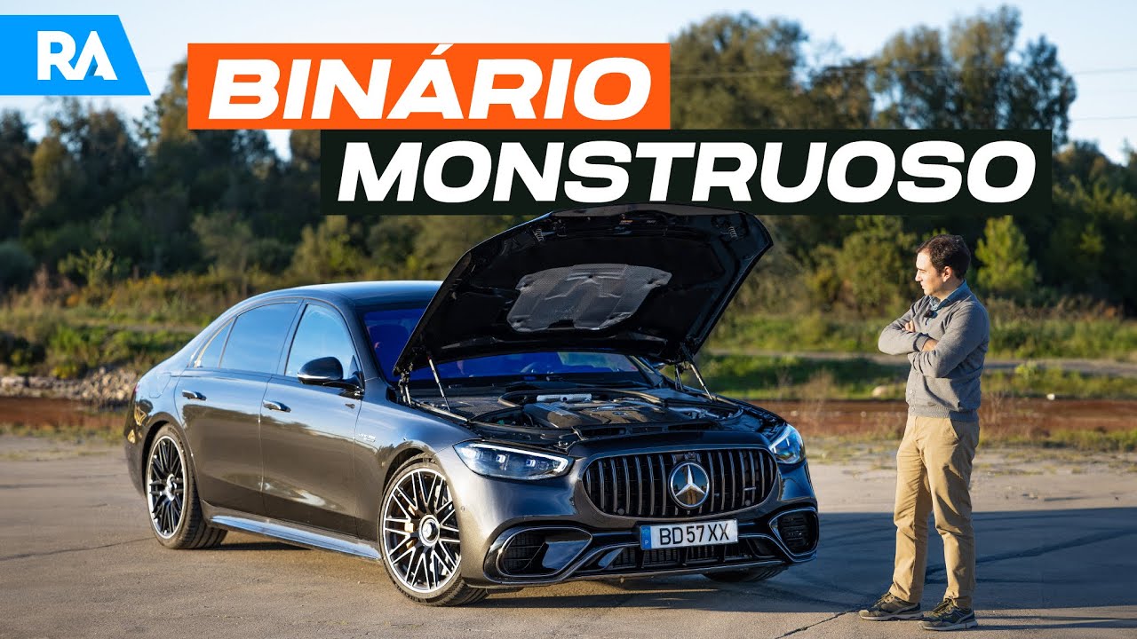 METE RESPEITO. Mercedes-AMG S 63 E Perfomance é o MAIS POTENTE de sempre