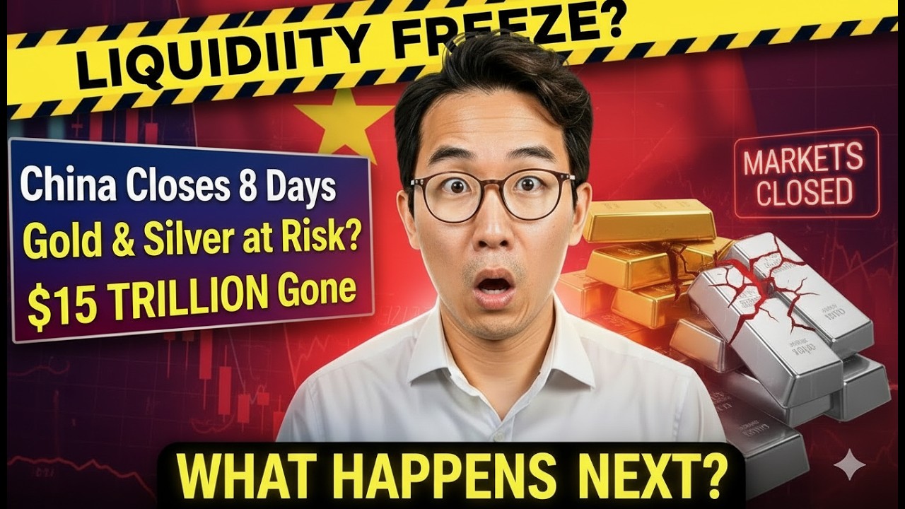 China Closes for 8 Days Starting Tomorrow — Gold & Silver Liquidity Freeze?