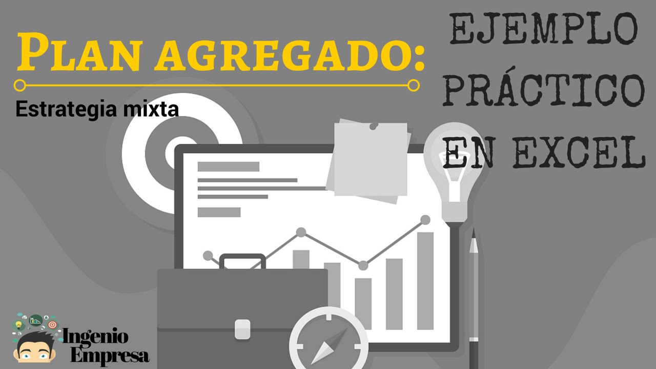 Plan agregado de producción con estrategia mixta