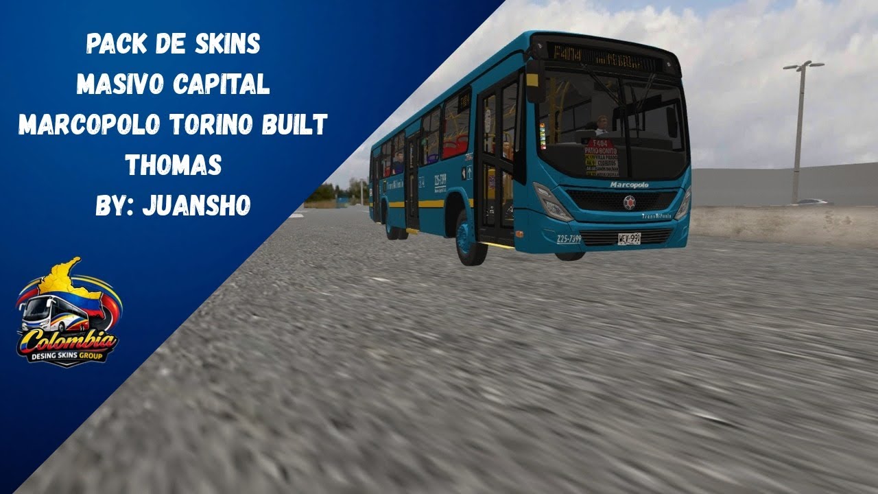 Lanzamiento Pack de Skins Marcopolo Torino Built Thomas EF-1723 Edición Masivo Capital, By Juansho