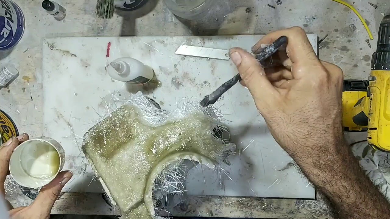 Como faço molde de fibra de vidro (CABINE MERCEDES)