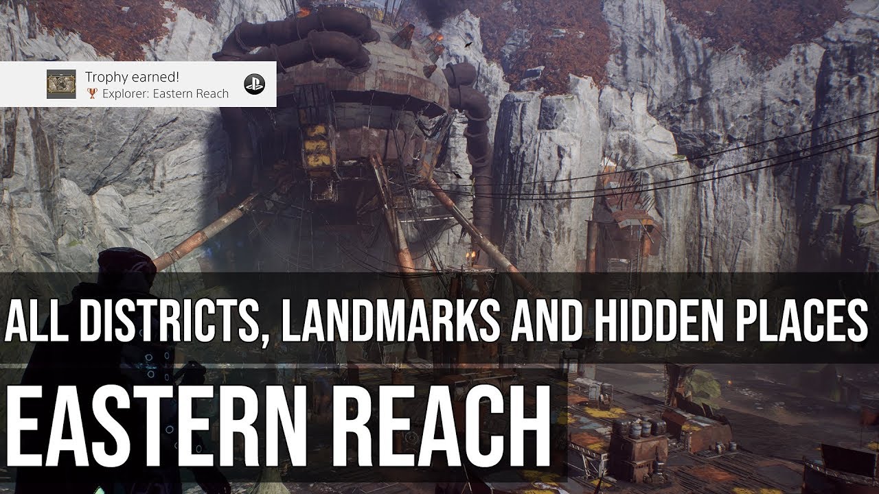 Explorer: Eastern Reach Trophy - All Districts, Landmarks and Hidden Places - Anthem