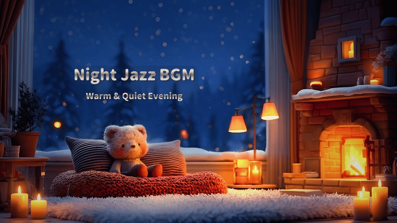 【夜のリラックスジャズ】心をあたためる金曜の夜｜Night Relax Piano Jazz