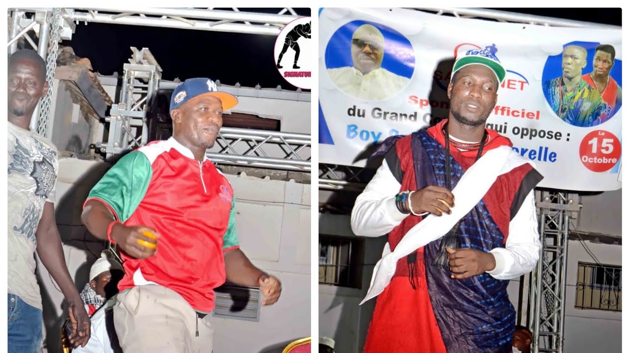 lutte : signature contrat bou graw gorel/ boye saloum organisé par ibou bamabara