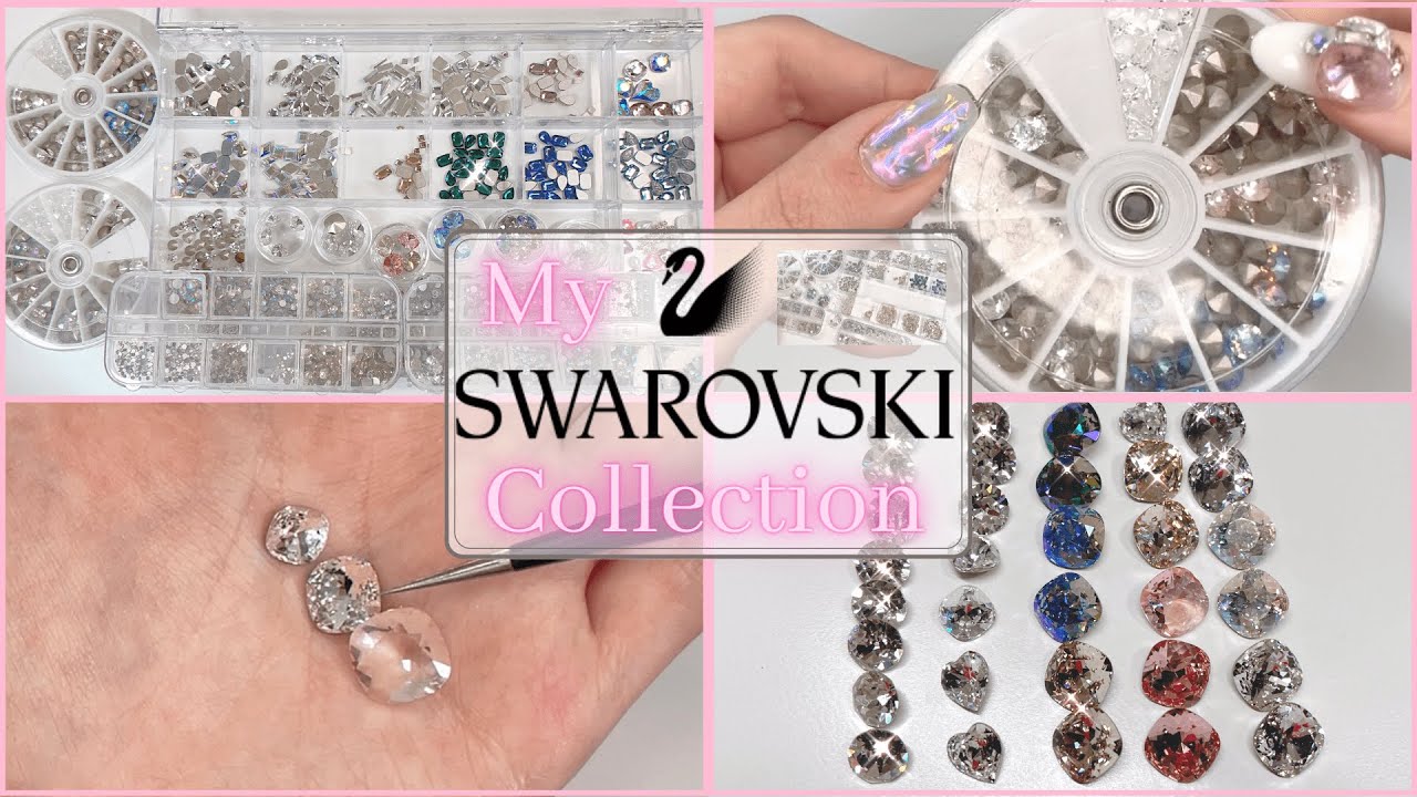 ENG) 셀프네일러의 네일스톤들을 소개합니다💖 | My Swarovski Nail Crystal Collection💖