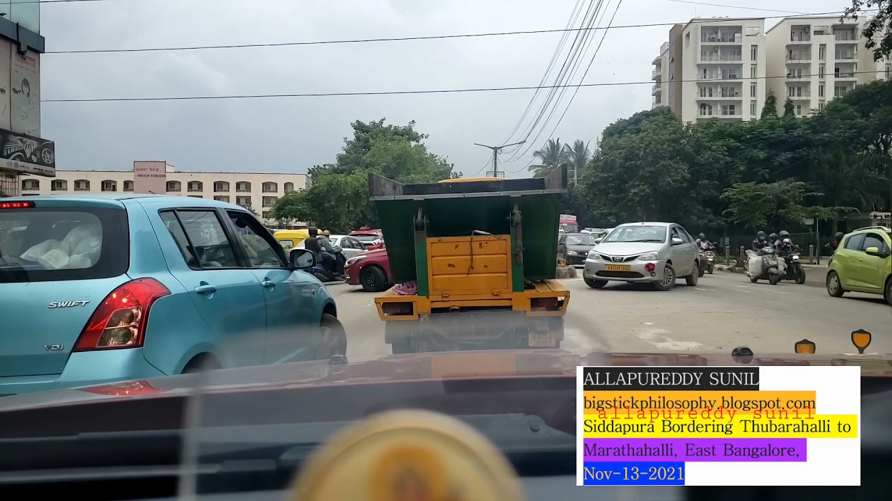 Roads & Traffic Series, Series 01, Video 1 of 3, East Bangalore, 13/Nov/2021