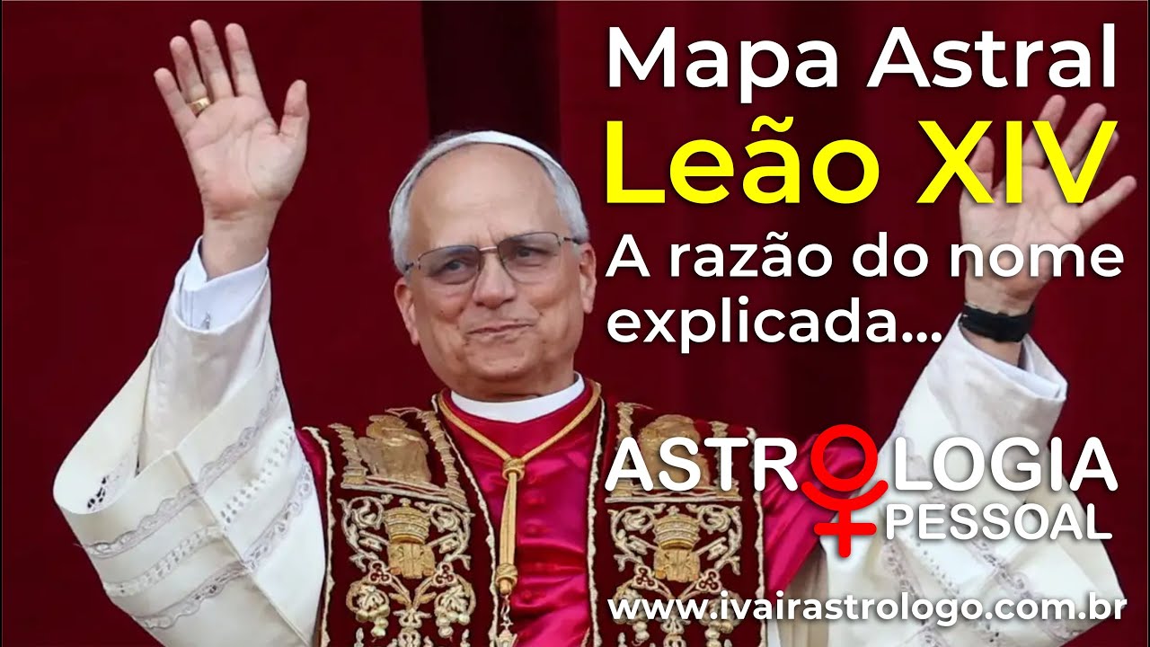 Mapa Astral Papa Leao XIV