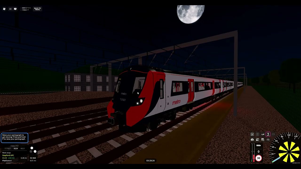 Roblox SCR v2.3.3 R021 Stepford UFC➡️Stepford Central (Class 717/0)