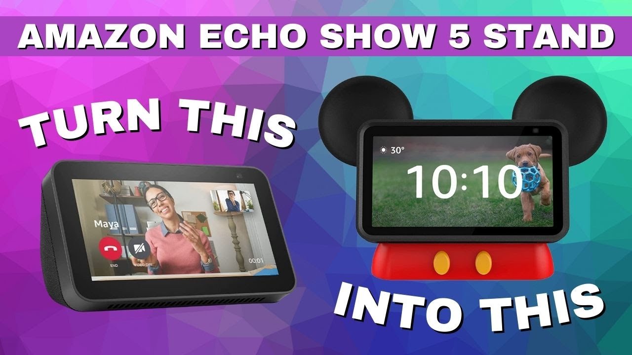Amazon Echo Show Stand Disney Mickey Mouse Inspo