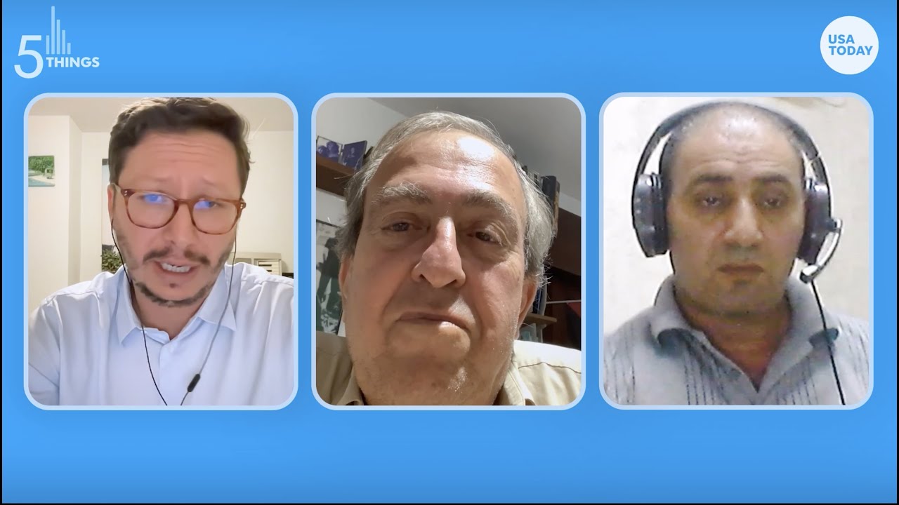 One Israeli and one Palestinian cry together for peace | 5 Things