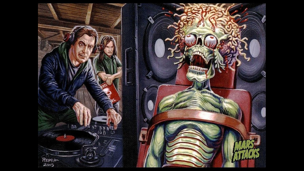 TOPPS 2015 MARS ATTACKS OCCUPATION CARDS - FRONTS 2 OF 2 - REV