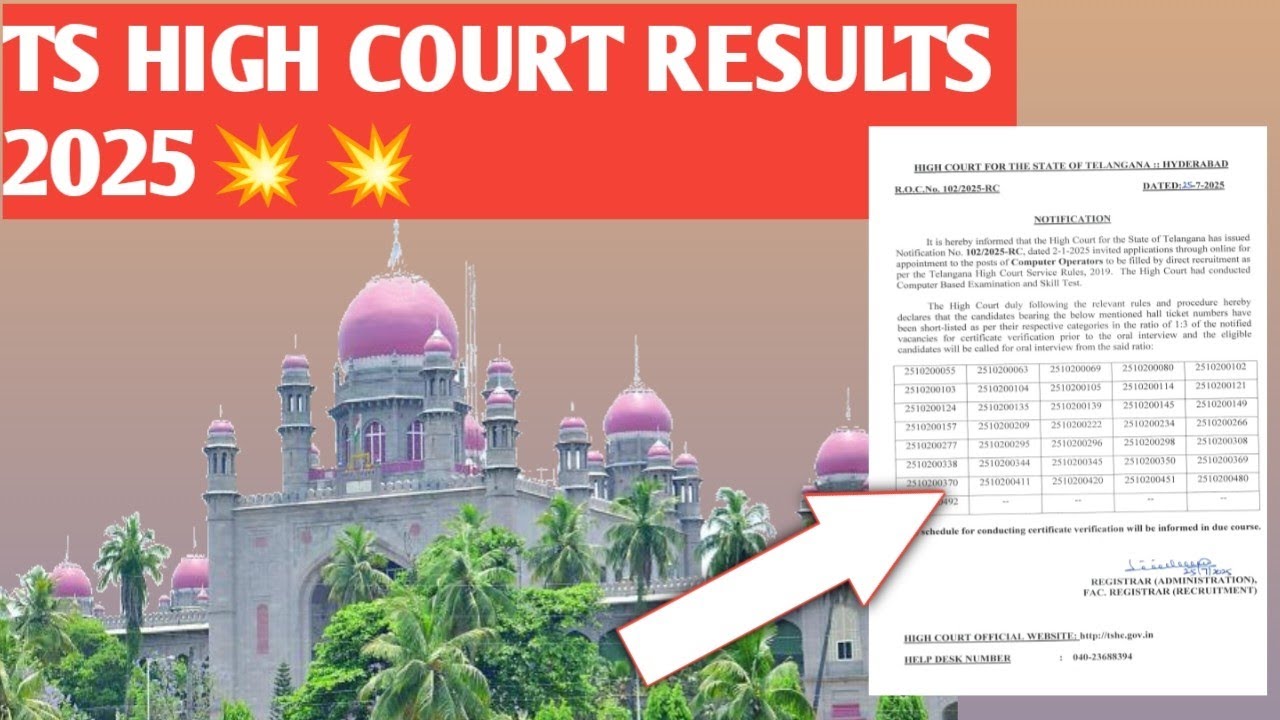 District Court Result 2025 | Field assistant | junior assistant | Record Assistant | Examiner