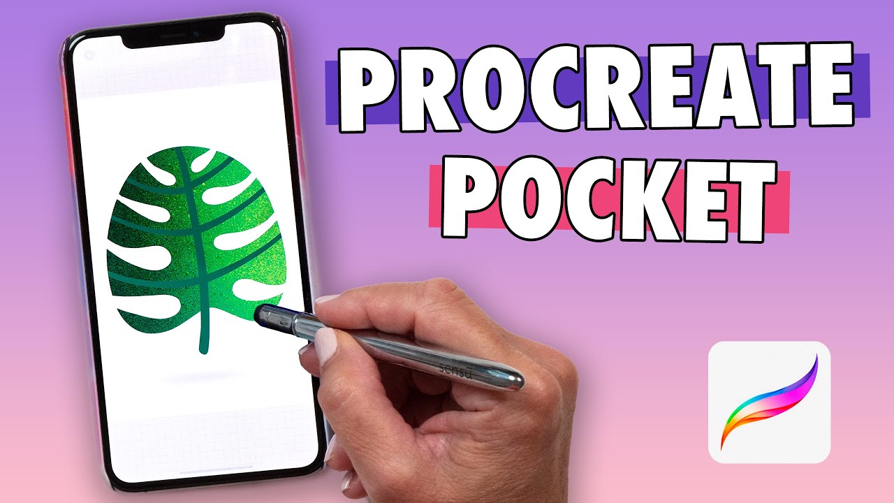 Procreate Pocket TUTORIAL: Use your iPhone to create artwork!