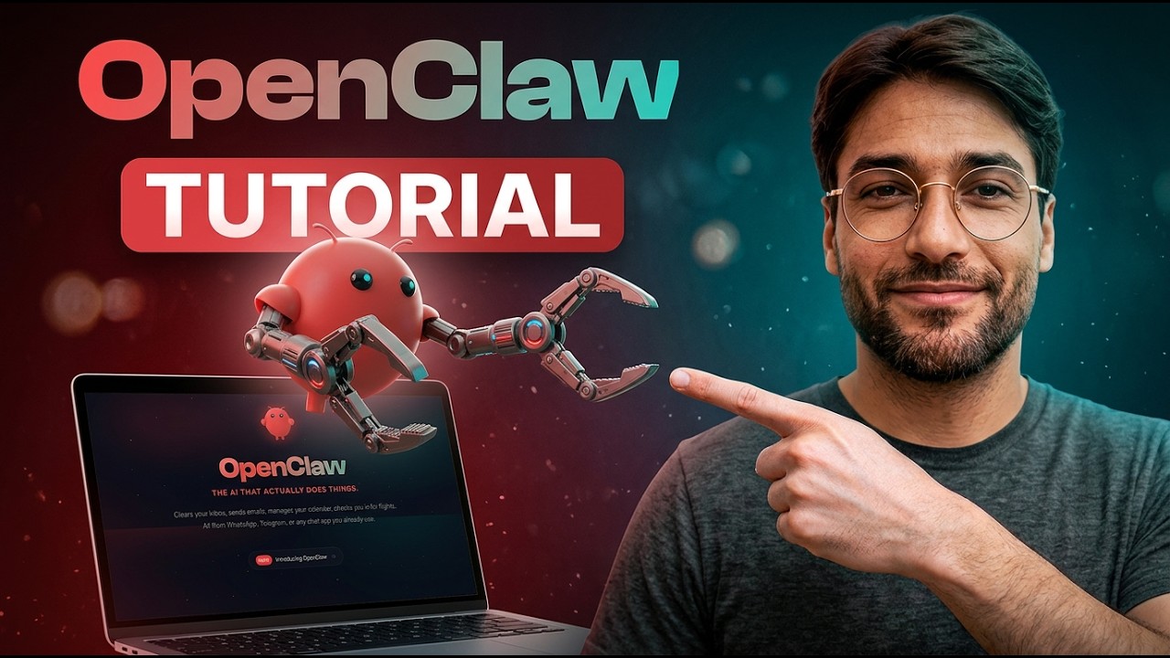 OpenClaw Tutorial for Beginners (How to Set Up OpenClaw with ClawdBot)