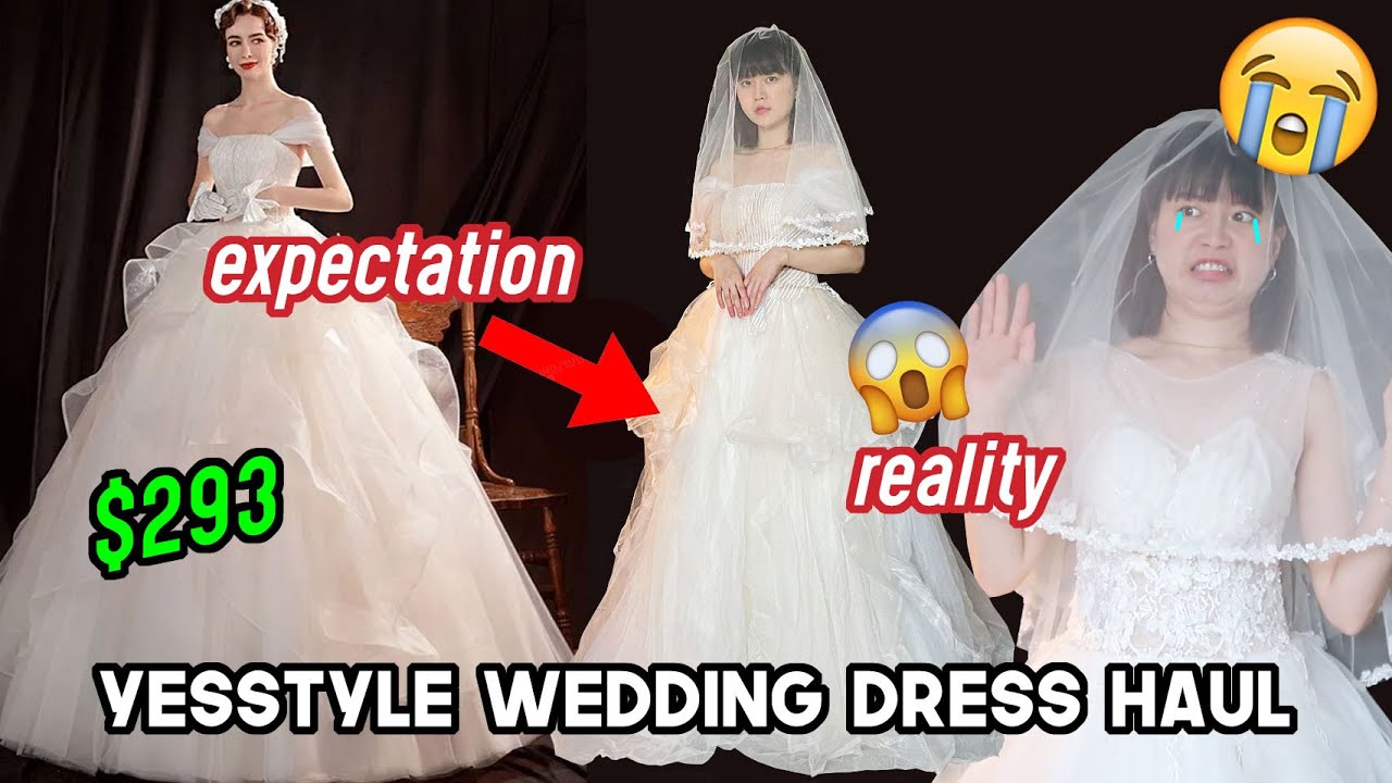 Я попробовала свадебные платья YESSTYLE (и вот что из этого вышло...) | Q2HAN