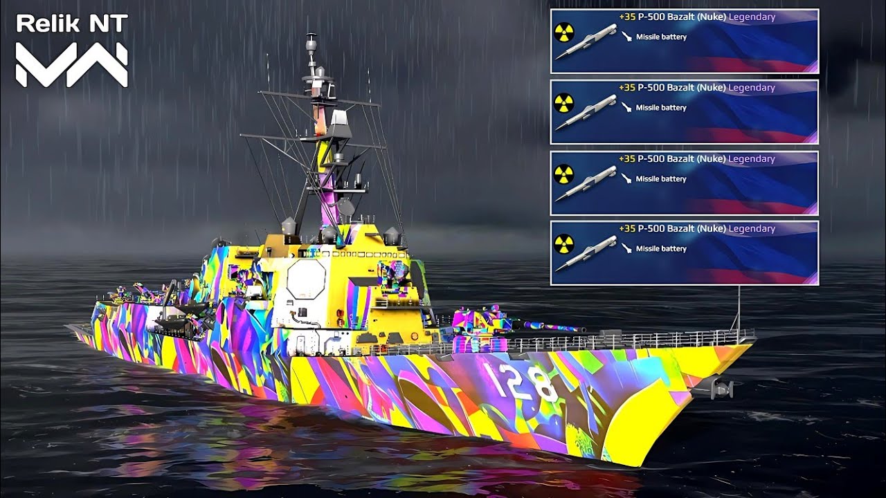 USS Ted Stevens With P-500 Bazalt (Nuke)☢️ Missile - Modern Warships