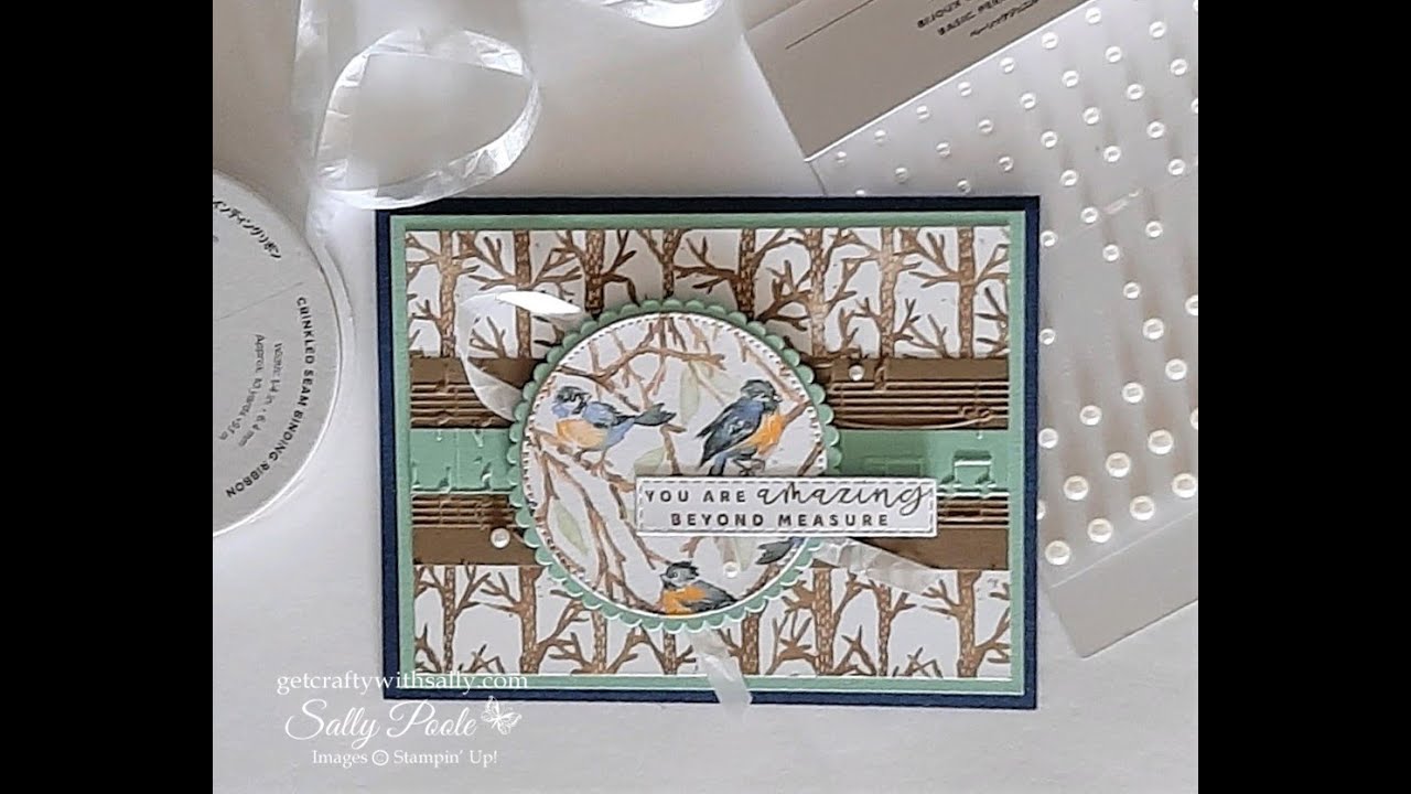 Stampin' Up! Rings Of Love Designer Series Paper Card