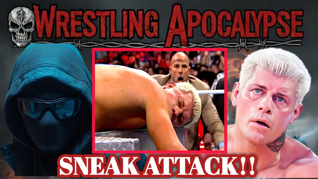 THE MASKED MAN IS ON SMACKDOWN‼️STOMP ON THE AMERICAN NIGHTMARE CODY RHODES