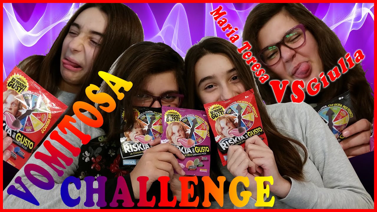 Le nuove Riskia il gusto Challenge - Caramelle vomitose: Giulia vs Maria Teresa (Edicola)