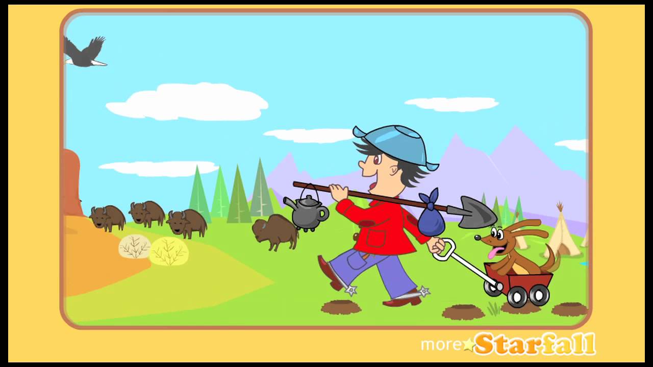 Oh! California Song — a Starfall™ Movie from Starfall.com
