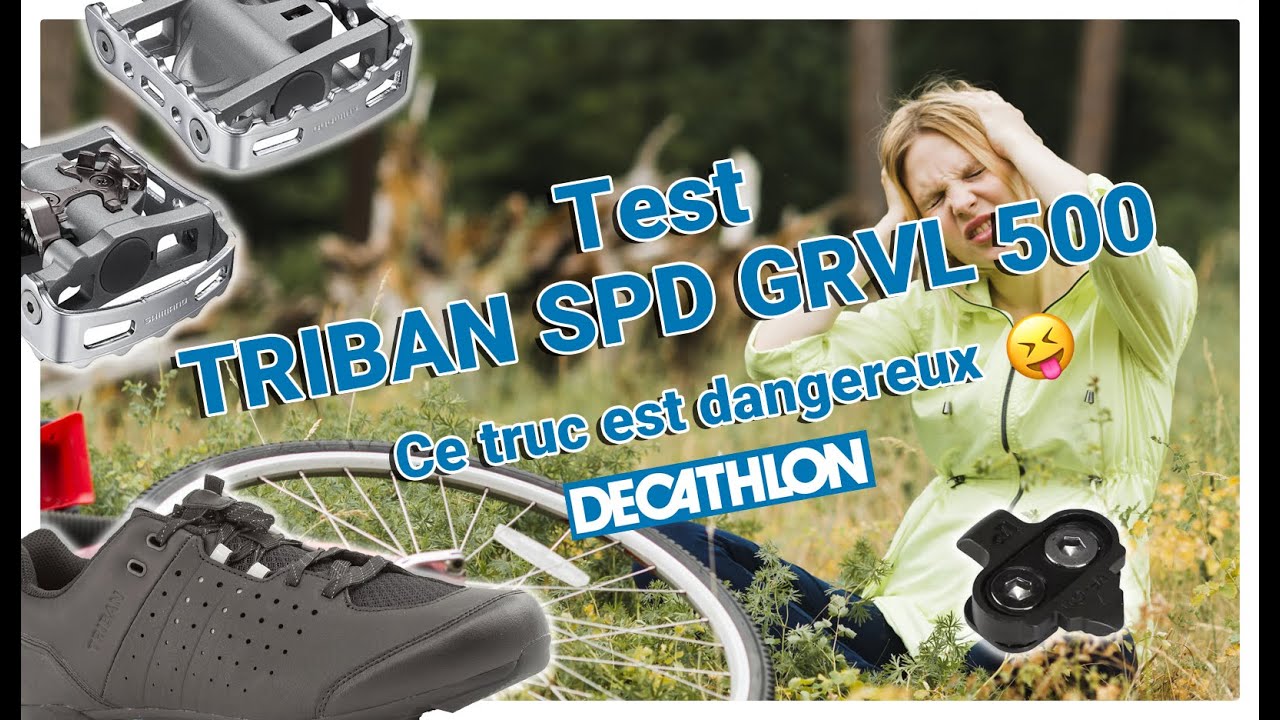 TEST Chaussures TRIBAN SPD GRVL 500  - Decathlon Gravel SPECIALIZED