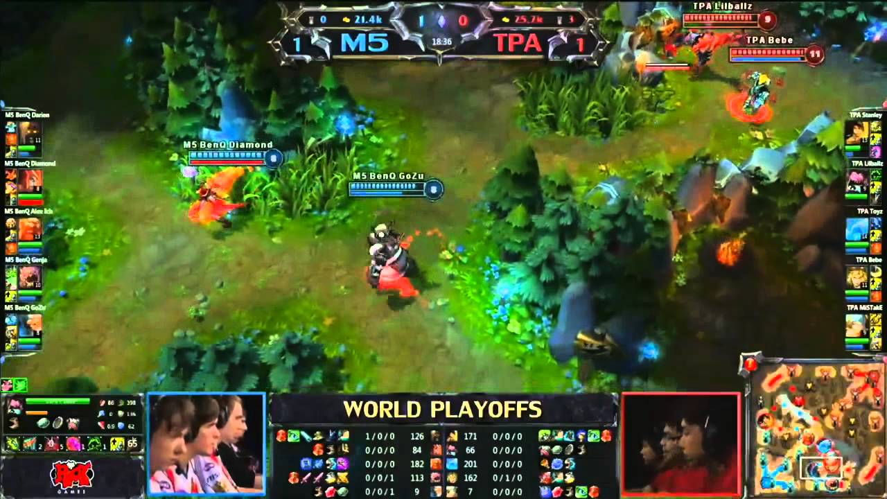 LoL World Championship M5 vs TPA (Game 3)