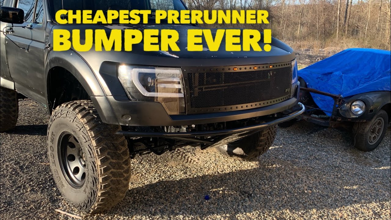 How to build off road tube bumper for $75