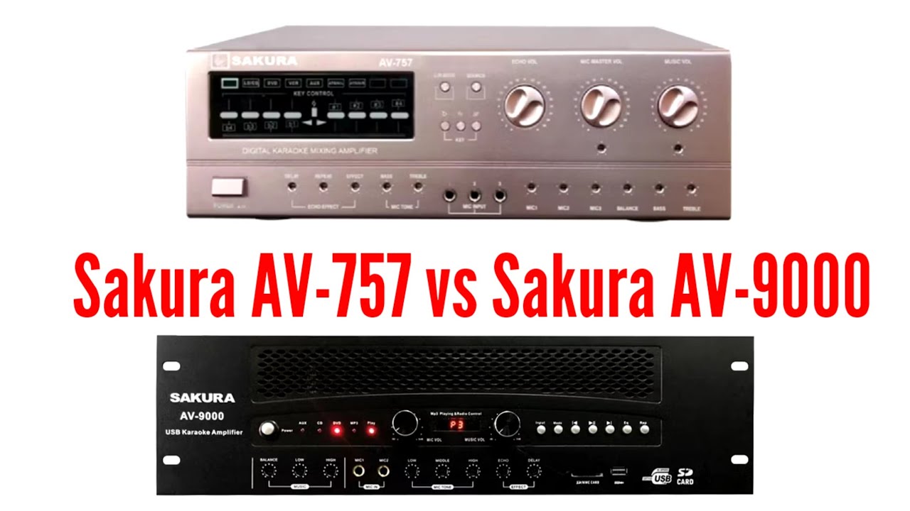 Sakura av757 at sakura av9000 , full review and comparison, and whats inside