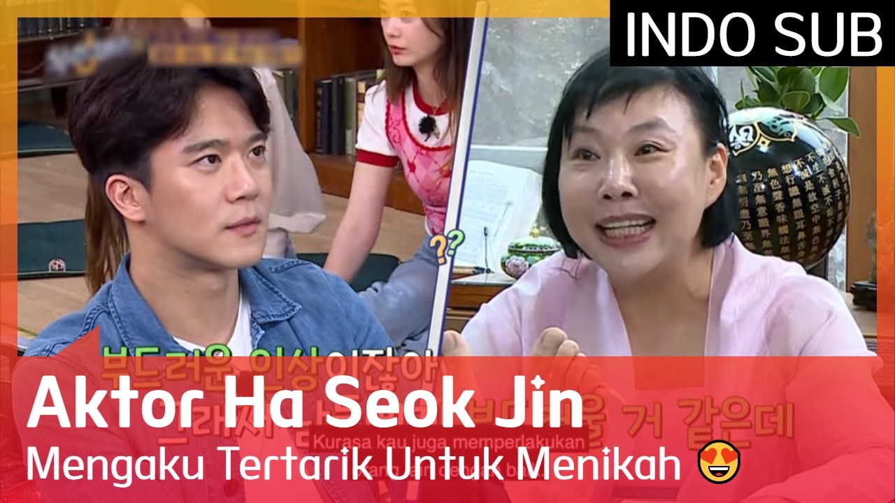 Aktor Ha Seok Jin Mengaku Tertarik Untuk Menikah 😍 #TheSixthSense2 🇮🇩INDO SUB🇮🇩