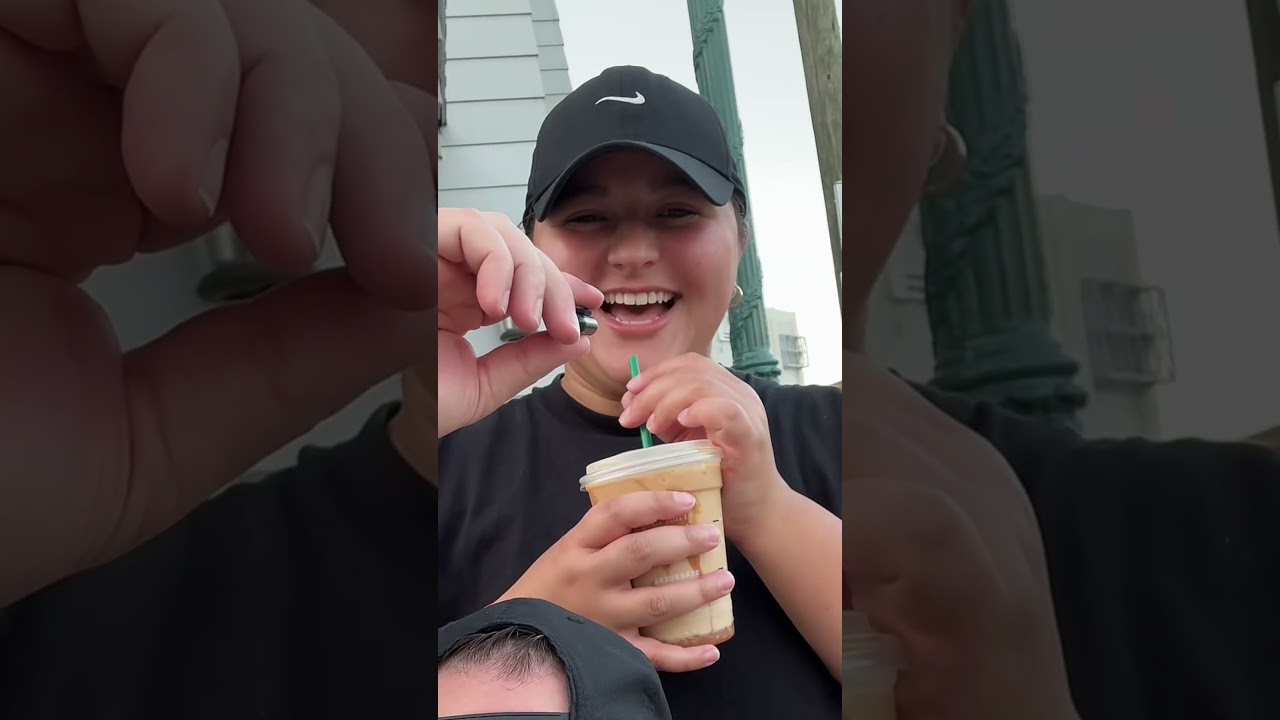 Жена преображается после кофе! #couplesofyoutube