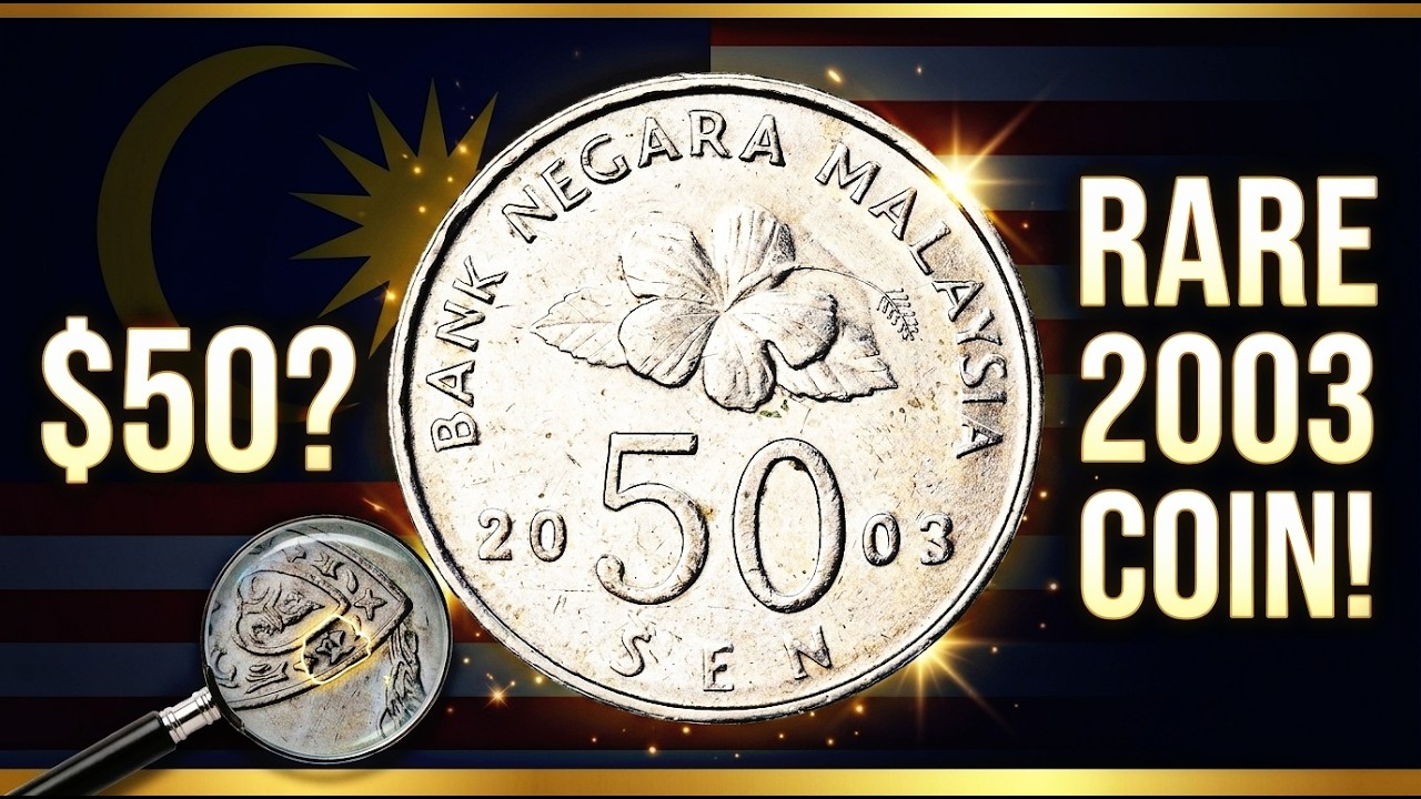 2003 Malaysia 50 Sen Coin History, Value & Rare Error Coins That Collectors Want