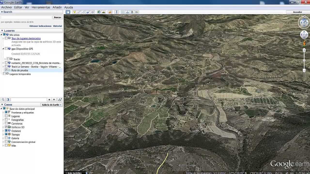 Cómo crear ruta a mano en Google Earth y exportarla a GPS o Wikiloc