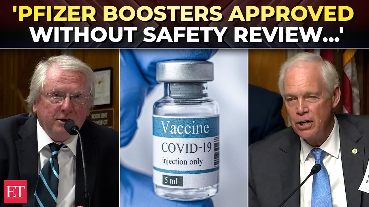 'Does that look like vaccine success?': Johnson 'exposes' Pfizer, Moderna at Senate COVID hearing