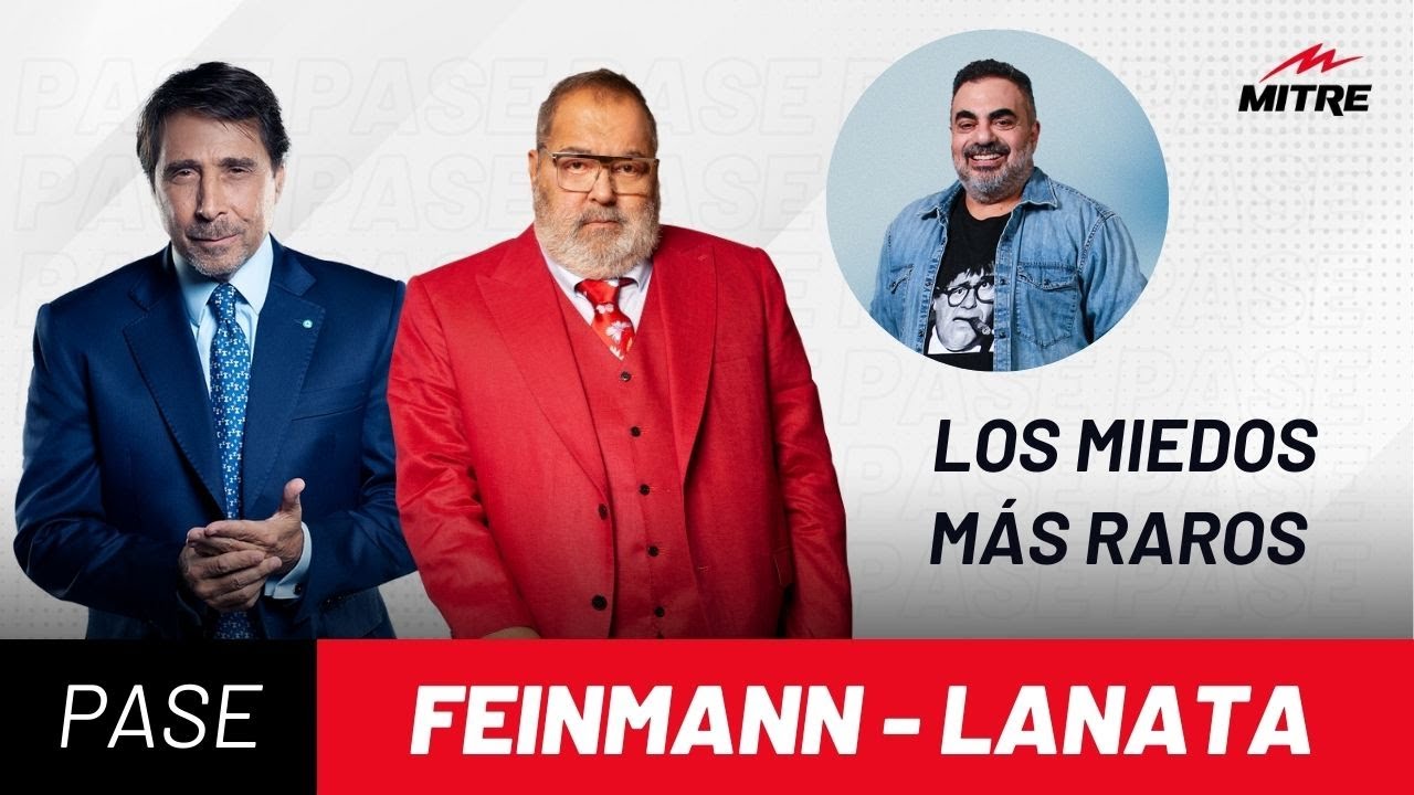 El Pase de Eduardo Feinmann y Jorge Lanata con Roberto Moldavsky: los miedos más raros