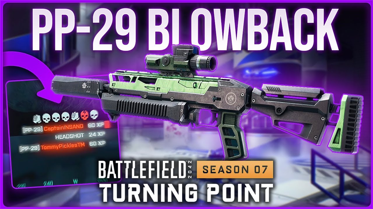 COSMETIC EFFECT - PP-29 Blowback - Battlefield 2042 S7 Redacted