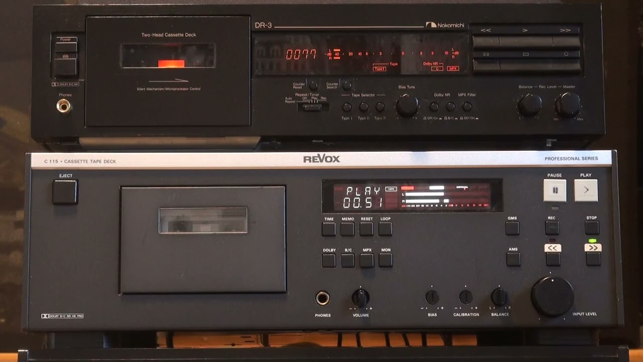 Cassette Tape Deck C115 Revox